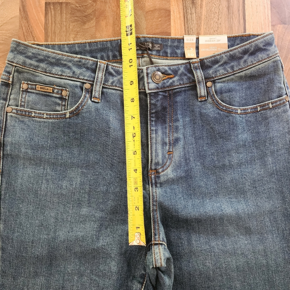 Prana Organic Cotton Sienna Skinny‎ Jeans In True Blue Size 30 NWT - Picture 9 of 11